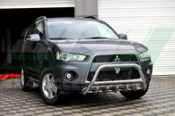 Кенгурятник з зубъями Can otomotiv для Mitsubishi Outlander XL 2010-2012