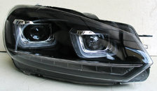 Альтернативна передня тюнінг оптика (стиль Golf7) для VW Golf 6 2009-2012