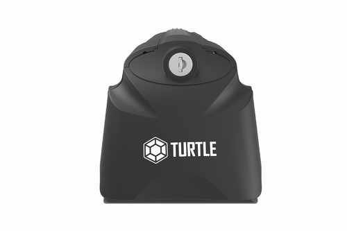 Багажник на інтегровані рейлінги Turtle Air 2, чорний (2шт) із замком 106 см