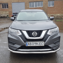 Захист переднього бампера одинарний для Nissan X-trail 2017+