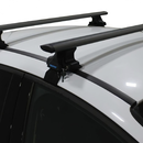 Багажник на гладкий дах TrophyBars (перемички) до Mitsubishi Galant VIII Sedan 1996-2006, довжина (130 cm) чорні