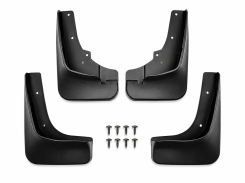 Бризковики Mitsubishi Outlander XL 2007-2012 вузький поріг, (4шт)