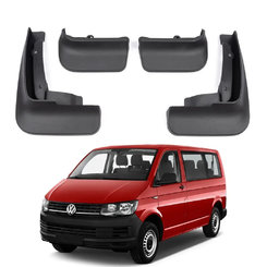 Бризковики Volkswagen T6 2015+ авто с задней лядой, (4шт.)