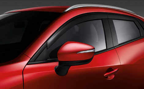 Рейлінги на крышу Mazda CX-3 2015+ (оригінальный дизайн)