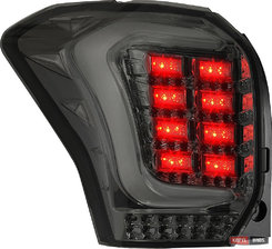 Задні світлодіодні LED ліхтарі для Subaru Forester 2013+ (тонований хром)