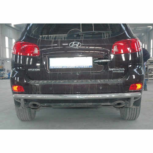 Захист заднього бампера труба Can oto для Kia Sorento 2009-2012/Hyundai Santa fe 2006-2012