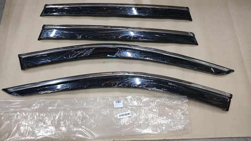 Вітровики Toyota Rav 4 2019+  , з хром окантовкою 4шт.