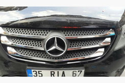 Хром накладки на передню решітку нерж для Mercedes Vito 447 Carmos (Туреччина)
