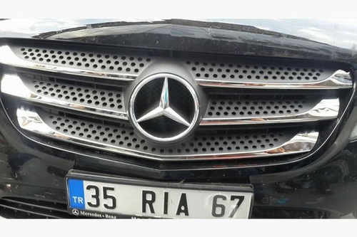 Хром накладки на передню решітку нерж для Mercedes Vito 447 Carmos (Туреччина)