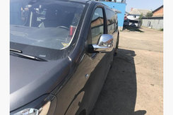 Хром накладки на дзеркала (2 шт., пласт.) Carmos для Peugeot Traveller 17-/Citroen SpaceTourer 17-/Opel Vivaro 2019+, Toyota Proace 2017+