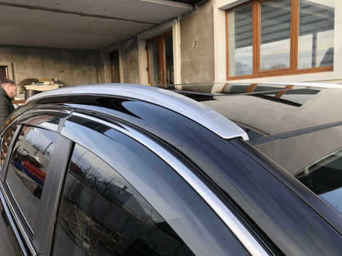 Рейлінги на кришу Honda CRV 2012-2016 Сірі