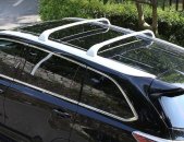 Перемички на рейлинги Toyota Highlander 2014-2019 (сірі)