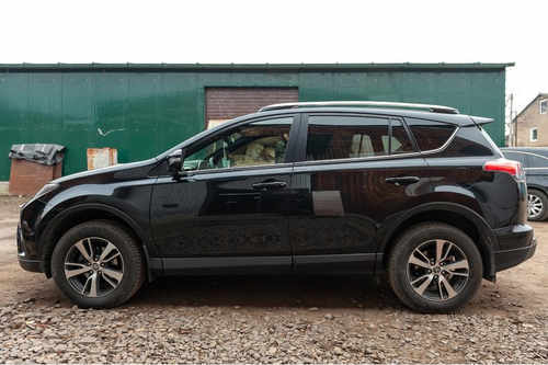 Рейлінги ОЕМ (2 шт) для Toyota Rav 4 2013-2018 Сірі