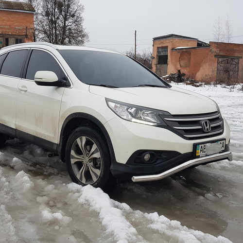 Захист переднього бампера хвиля для Honda CRV 2012-2016 (ST-Line, ST007)