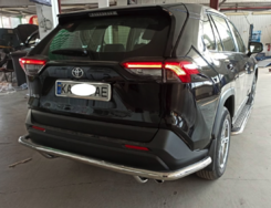 Захист заднього бампера для Toyota Rav 4 2019+ Діаметр 60мм