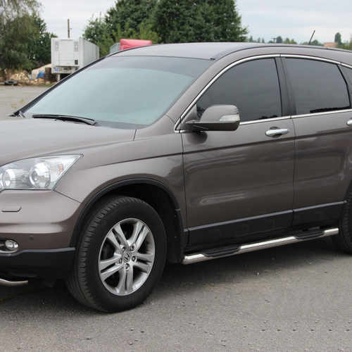 Бічні труби B2 для Ford Connect 2006-2009, (2шт, нерж) 60мм