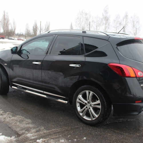 Бічні труби B2 для Ford Connect 2006-2009, (2шт, нерж) 60мм