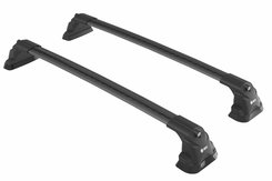 Багажник на крышу Turtle Air 3 Premium Toyota LC Prado 120 2002-2009, Toyota Fj Cruiser, черный (2шт)
