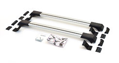 Багажник на рейлинги на ножках Erkul Flybar для Toyota Lc Prado 120 2004-2009, серый, 2шт.