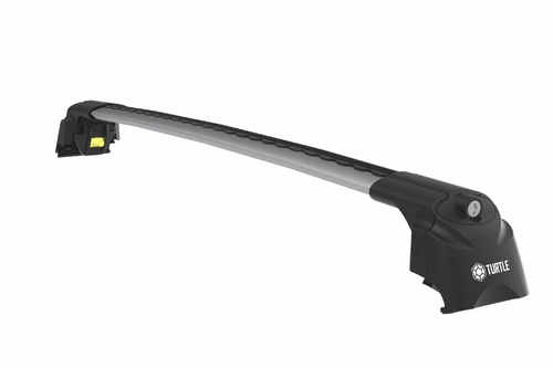 Багажник на кришу Turtle Air 2 для BMW X1 F48 2015+, сірий (2шт)