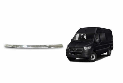 Хром накладка на задній бампер Carmos для Mercedes Sprinter 2018-