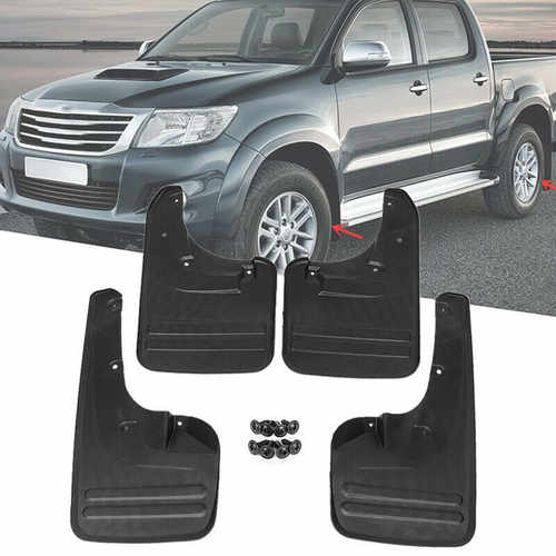 Бризковики Toyota Hilux 2012-2015, (4шт.)