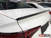 Спойлер л ліп карбоновий S-style для Audi A4 B9 2017-