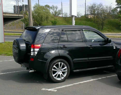 Спойлер багажника Suzuki Grand Vitara 2005-2014 ABS пластик