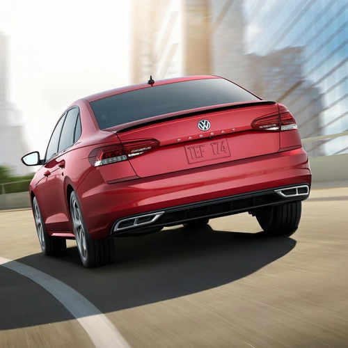 Спойлер лип Volkswagen Passat B8 USA 2019 ABS пластик