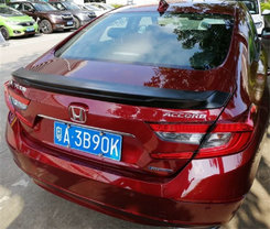 Спойлер лип Honda Accord 10 2017 АБС пластик