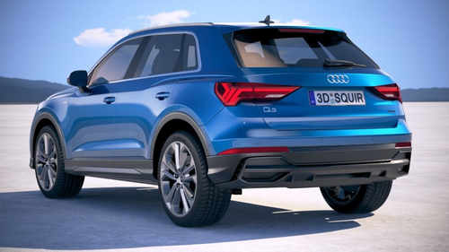 Бризковики Audi Q3 S-line 2018+, (4шт.)