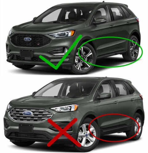 Бризковики для Ford EDGE 2019+ Sport, ST, Titanium, к-кт (4шт.)