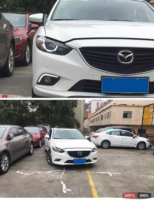 Передні фарі під ксенон для Mazda 6 2013+ (стиль Spoon)