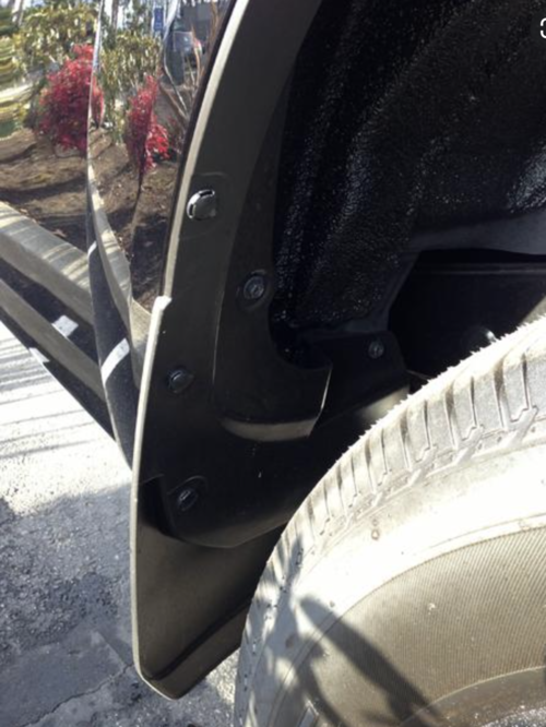 Бризковики до Toyota 4 Runner 2010-2019, к-кт (4шт.)
