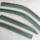 Дефлектори вікон вітровики з хром вставкою (нерж.) для Mitsubishi Eclipse Cross 2018-