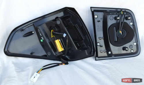 Задняя оптика LED для Nissan Patrol Y62 2010- (тонована)