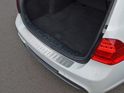 Накладка на задній бампер (нерж) для BMW 3 E-90/91/92/93 2005-2011 (SW)