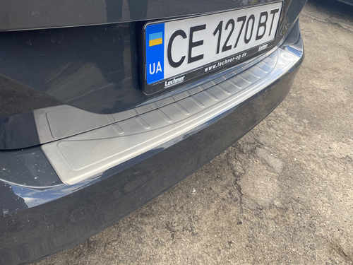Накладка на задній бампер (нерж) для  Volkswagen Passat B8 2015- універсал