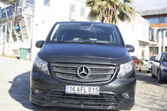 Дефлектор капота (EuroCap) для Mercedes Vito / V W447 2014
