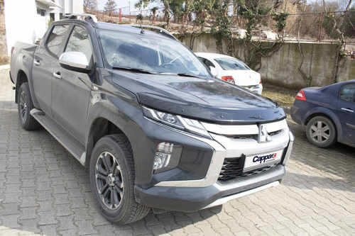 Дефлектор капота (EuroCap) для Mitsubishi L200 2019