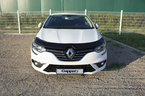 Дефлектор капота (EuroCap) для Renault Megane IV 2016↗ мм.