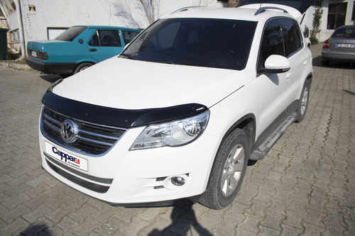 Дефлектор капота (EuroCap) для Volkswagen Tiguan 2007-2016рр.