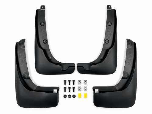 Брызговики Toyota Rav 4 2001-2005 с расширителями арок, 4шт.