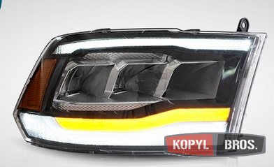 Оптика передняLED стиль YZ1 для Dodge Ram 1500 Classic 2009+