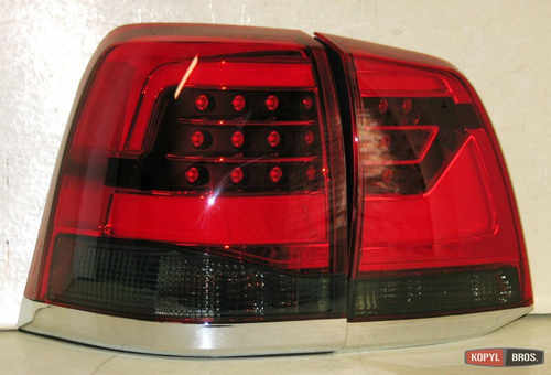 Альтернативні світлодіодні задні ліхтарі червоні LED для Toyota LC 200 2008-2015
