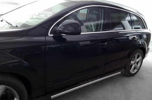  Бокові пороги Duru до Renault Sandero 2013+ , (2 шт., алюміній)