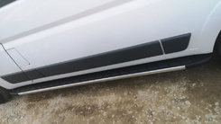  Бокові пороги Duru до Mazda CX-7 2006-2012 , (2 шт., алюміній)