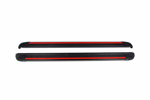  Бокові пороги Maya Red до Citroen C-Crosser, (2 шт., алюміній)
