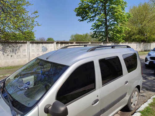 Рейлінги чорні Пластикові ніжки для Renault Logan MCV 2005-2013 рр.