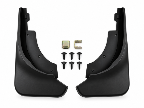 Бризковики передні Volkswagen Touareg 2002-2009, (2шт.)